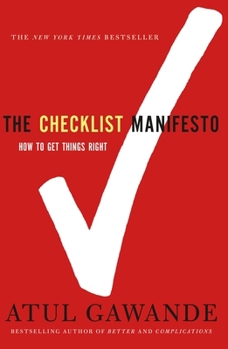 Paperback The Checklist Manifesto: How to Get Things Right Book